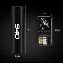 Load image into Gallery viewer, กระติกน้ำ อัจฉริยะ สำหรับชาววอลโว่ For Volvo V40 V60 V90 XC60 XC90 XC40 S60 S90 S80 C30 C70 S40 V70 V90 Xc70 T6 Car Accessories Display Water Bottle Travel Cup