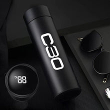 Load image into Gallery viewer, กระติกน้ำ อัจฉริยะ สำหรับชาววอลโว่ For Volvo V40 V60 V90 XC60 XC90 XC40 S60 S90 S80 C30 C70 S40 V70 V90 Xc70 T6 Car Accessories Display Water Bottle Travel Cup