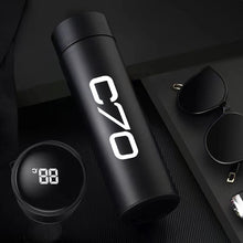 Load image into Gallery viewer, กระติกน้ำ อัจฉริยะ สำหรับชาววอลโว่ For Volvo V40 V60 V90 XC60 XC90 XC40 S60 S90 S80 C30 C70 S40 V70 V90 Xc70 T6 Car Accessories Display Water Bottle Travel Cup