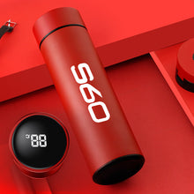 Load image into Gallery viewer, กระติกน้ำ อัจฉริยะ สำหรับชาววอลโว่ For Volvo V40 V60 V90 XC60 XC90 XC40 S60 S90 S80 C30 C70 S40 V70 V90 Xc70 T6 Car Accessories Display Water Bottle Travel Cup