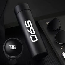 Load image into Gallery viewer, กระติกน้ำ อัจฉริยะ สำหรับชาววอลโว่ For Volvo V40 V60 V90 XC60 XC90 XC40 S60 S90 S80 C30 C70 S40 V70 V90 Xc70 T6 Car Accessories Display Water Bottle Travel Cup