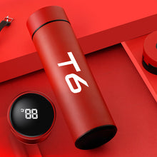 Load image into Gallery viewer, กระติกน้ำ อัจฉริยะ สำหรับชาววอลโว่ For Volvo V40 V60 V90 XC60 XC90 XC40 S60 S90 S80 C30 C70 S40 V70 V90 Xc70 T6 Car Accessories Display Water Bottle Travel Cup