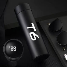 Load image into Gallery viewer, กระติกน้ำ อัจฉริยะ สำหรับชาววอลโว่ For Volvo V40 V60 V90 XC60 XC90 XC40 S60 S90 S80 C30 C70 S40 V70 V90 Xc70 T6 Car Accessories Display Water Bottle Travel Cup