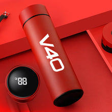 Load image into Gallery viewer, กระติกน้ำ อัจฉริยะ สำหรับชาววอลโว่ For Volvo V40 V60 V90 XC60 XC90 XC40 S60 S90 S80 C30 C70 S40 V70 V90 Xc70 T6 Car Accessories Display Water Bottle Travel Cup