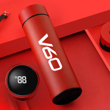 Load image into Gallery viewer, กระติกน้ำ อัจฉริยะ สำหรับชาววอลโว่ For Volvo V40 V60 V90 XC60 XC90 XC40 S60 S90 S80 C30 C70 S40 V70 V90 Xc70 T6 Car Accessories Display Water Bottle Travel Cup