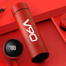 Load image into Gallery viewer, กระติกน้ำ อัจฉริยะ สำหรับชาววอลโว่ For Volvo V40 V60 V90 XC60 XC90 XC40 S60 S90 S80 C30 C70 S40 V70 V90 Xc70 T6 Car Accessories Display Water Bottle Travel Cup