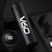 Load image into Gallery viewer, กระติกน้ำ อัจฉริยะ สำหรับชาววอลโว่ For Volvo V40 V60 V90 XC60 XC90 XC40 S60 S90 S80 C30 C70 S40 V70 V90 Xc70 T6 Car Accessories Display Water Bottle Travel Cup