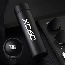 Load image into Gallery viewer, กระติกน้ำ อัจฉริยะ สำหรับชาววอลโว่ For Volvo V40 V60 V90 XC60 XC90 XC40 S60 S90 S80 C30 C70 S40 V70 V90 Xc70 T6 Car Accessories Display Water Bottle Travel Cup