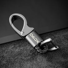 Load image into Gallery viewer, car keychain metal leather key chain Car Interior Decoration For Volvo S60 XC90 V40V60 S90 V90 AWD T6 Car Keychain Accessories