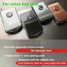 將圖片載入圖庫檢視器 1x Keyless Entry Remote Control Refit Acrylic Car Key Shell Replacement for Volvo 2015-2018 XC90 S90 V90 2018 XC60 Case Only