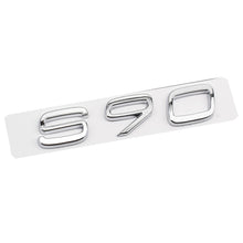 將圖片載入圖庫檢視器 Silver D2 D5 S90 S80 S60 S40 Rear Sticker for Volvo S90 S80 S60 S40 D2 D5 Letter Word Label Sticker Volvo Trunk Sticker ABS