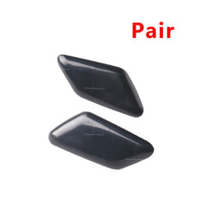 Load image into Gallery viewer, For Volvo C30 2011 2012 2013 Left Right Pair Front Bumper Headlight Washer Nozzle Cover Unpainted 39863927 39863944