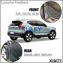 Load image into Gallery viewer, 4PCS Mudguards For Volvo XC40 2017 2018 2019 Molded Mud Flaps Flaps Splash Guards Fender Car Mudflaps Front Rear