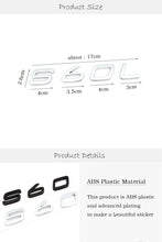 Load image into Gallery viewer, Letters Numbers Emblem S60 S60L S90 XC60 XC90 Car Styling Trunk Lid Badge Decal Car Sticker for Volvo Glossy Matte Black Chrome