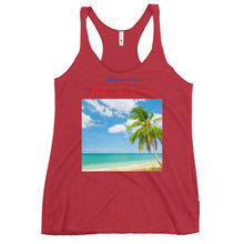 Load image into Gallery viewer, Women's Racerback Tank , Samui , Thailand