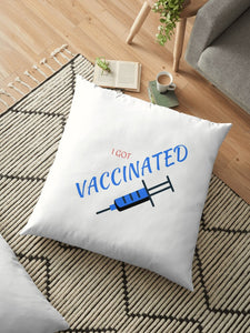 i got vaccinated Tote Bag