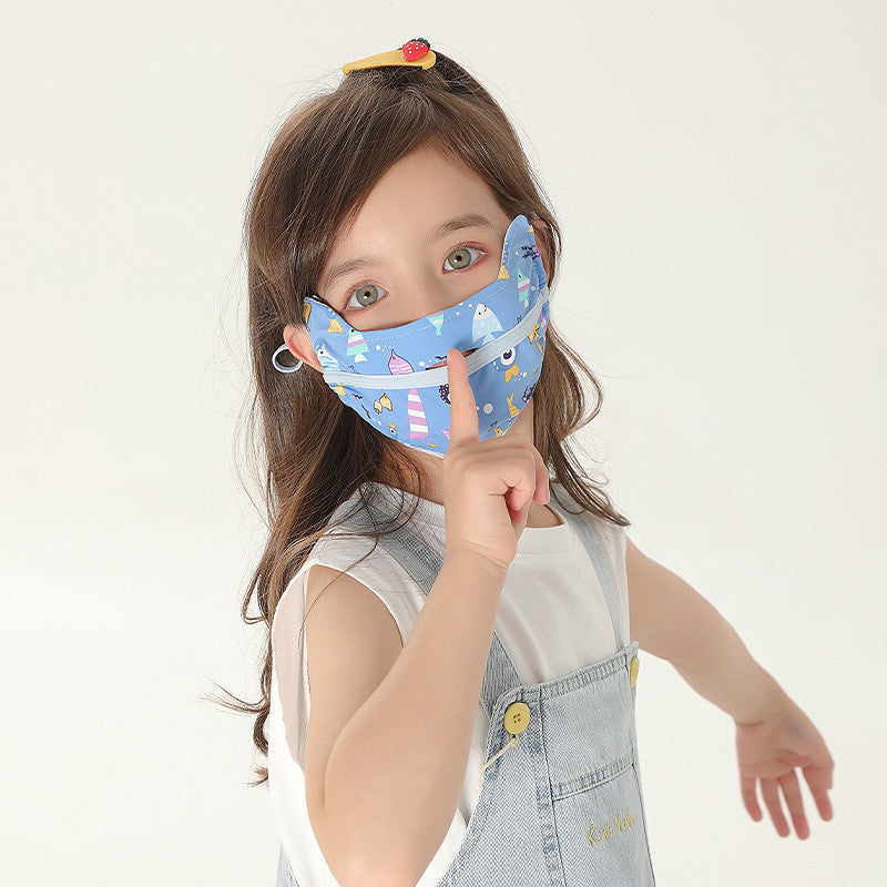 Children's Sunscreen Mask Protects The Corners Of The Eyes