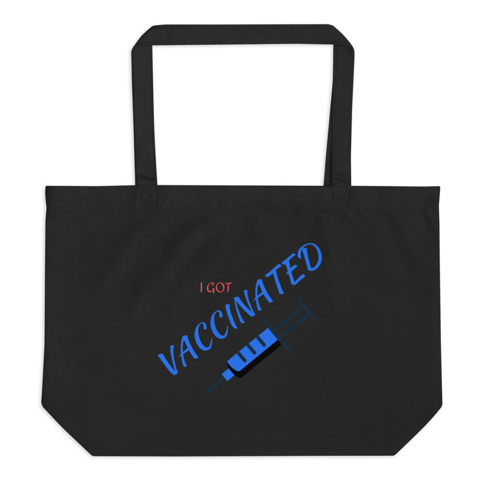 Large organic tote bag