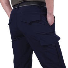 Load image into Gallery viewer, Men&#39;s Lightweight Tactical Pants Breathable Summer Casual Army Military Long Trousers Male Waterproof Quick Dry Cargo Pants
