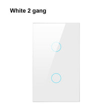Load image into Gallery viewer, AVATTO Tuya US Wifi Wall Switch, Smart Light Switch, Glass Panel Touch-Sensor interruptor 1/2/3 Gang Work with Alexa,Google Home
