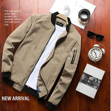 โหลดรูปภาพลงในเครื่องมือใช้ดูของ Gallery DIMUSI Spring New Men&#39;s Bomber Zipper Jacket Male Casual Streetwear Hip Hop Slim Fit Pilot Coat Men Clothing Plus Size 4XL,TA214
