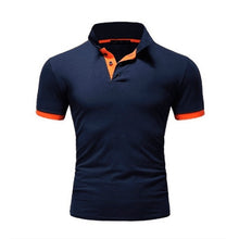 Load image into Gallery viewer, Summer short Sleeve Polo Shirt men fashion polo shirts casual Slim Solid color business men&#39;s polo shirts men&#39;s clothing
