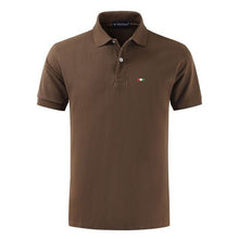 Load image into Gallery viewer, Top Quality 2020 New Solid Color Mens Polos Shirts 100% Cotton Short Sleeve Casual Polos Hommes Fashion Summer Lapel Male tops
