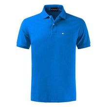 Load image into Gallery viewer, Top Quality 2020 New Solid Color Mens Polos Shirts 100% Cotton Short Sleeve Casual Polos Hommes Fashion Summer Lapel Male tops

