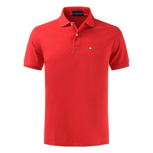 Load image into Gallery viewer, Top Quality 2020 New Solid Color Mens Polos Shirts 100% Cotton Short Sleeve Casual Polos Hommes Fashion Summer Lapel Male tops
