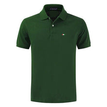 Load image into Gallery viewer, Top Quality 2020 New Solid Color Mens Polos Shirts 100% Cotton Short Sleeve Casual Polos Hommes Fashion Summer Lapel Male tops
