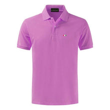 Load image into Gallery viewer, Top Quality 2020 New Solid Color Mens Polos Shirts 100% Cotton Short Sleeve Casual Polos Hommes Fashion Summer Lapel Male tops
