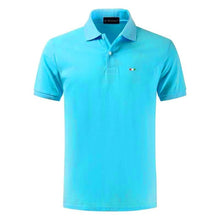 Load image into Gallery viewer, Top Quality 2020 New Solid Color Mens Polos Shirts 100% Cotton Short Sleeve Casual Polos Hommes Fashion Summer Lapel Male tops
