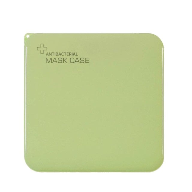Mask Storage Box PP Mask Case Household Moisture-proof Mask Box Go out Dustproof Storage Mask Container Organizer Holder