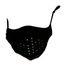 Load image into Gallery viewer, Rave Party - Halloween Voice Control Mask Dynamic Talking Faux Face Mask Breathable Adjustable Rubber Elastic Tendon Ear Loop
