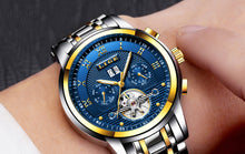 將圖片載入圖庫檢視器 LIGE Mens Watches Fashion Top Brand Luxury Business Automatic Mechanical Watch Men Casual Waterproof Watch Relogio Masculino+Box
