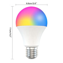 Load image into Gallery viewer, Dimmable 15W B22 E27 WiFi Smart Light Bulb LED Lamp App Operate Alexa Google Assistant Control Wake Up Smart Lamp Night Light
