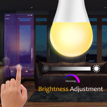 โหลดรูปภาพลงในเครื่องมือใช้ดูของ Gallery WiFi Ampoule LED E27 E14 B22 15W RGBW Smart Light Bulb Cellphone Remote Dimmable Intelligent WiFi Lamp Alexa Google Assistant

