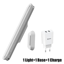 โหลดรูปภาพลงในเครื่องมือใช้ดูของ Gallery Baseus Desk Lamp Hanging Magnetic LED Table Lamp Chargeable Stepless Dimming Cabinet Light Night Light For Closet Wardrobe
