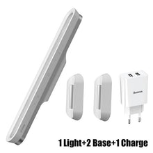 โหลดรูปภาพลงในเครื่องมือใช้ดูของ Gallery Baseus Desk Lamp Hanging Magnetic LED Table Lamp Chargeable Stepless Dimming Cabinet Light Night Light For Closet Wardrobe
