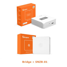 Load image into Gallery viewer, SONOFF SNZB-01 Zigbee Smart Button Switch Low-Battery Notification on eWeLink App For ZBBridge Work with Alexa Google Home
