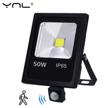 Load image into Gallery viewer, Motion Sensor LED Flood Light 50W 30W 10W AC 220V Waterproof IP65 Reflector Floodlight Lamp foco Led Exterior Spot Outdoor Light
