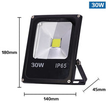 Load image into Gallery viewer, Motion Sensor LED Flood Light 50W 30W 10W AC 220V Waterproof IP65 Reflector Floodlight Lamp foco Led Exterior Spot Outdoor Light
