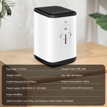 Load image into Gallery viewer, In Stocks Medical High 93% Concentration Oxygene Concentrator Generator 1L-7L Home Travel Health Care Equipment AC110-220V
