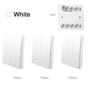 AVATTO Tuya Zigbee Switch With / No Neutral,Smart Wireless EU Standard 2 Ways Control Light Switche work with Alexa, Google Home