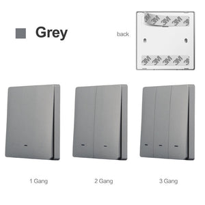 AVATTO Tuya Zigbee Switch With / No Neutral,Smart Wireless EU Standard 2 Ways Control Light Switche work with Alexa, Google Home