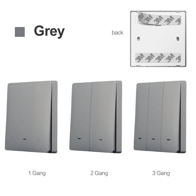 AVATTO Tuya Zigbee Switch With / No Neutral,Smart Wireless EU Standard 2 Ways Control Light Switche work with Alexa, Google Home