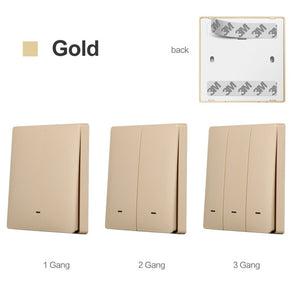 AVATTO Tuya Zigbee Switch With / No Neutral,Smart Wireless EU Standard 2 Ways Control Light Switche work with Alexa, Google Home