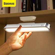 โหลดรูปภาพลงในเครื่องมือใช้ดูของ Gallery Baseus Desk Lamp Hanging Magnetic LED Table Lamp Chargeable Stepless Dimming Cabinet Light Night Light For Closet Wardrobe
