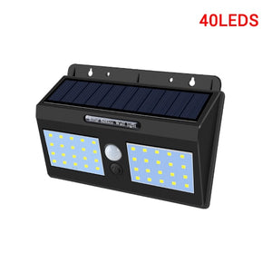20-100 LED Solar Light Outdoor Solar Lamp PIR Motion Sensor Wall Light Waterproof Solar Sunlight Powered Garden street light