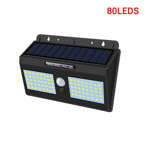 20-100 LED Solar Light Outdoor Solar Lamp PIR Motion Sensor Wall Light Waterproof Solar Sunlight Powered Garden street light